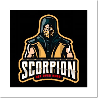 Scorpion Get Over Here Posters and Art